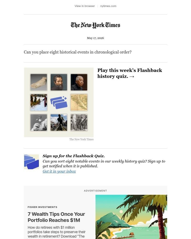 Screenshot of email with subject /media/emails/quiz-can-you-place-8-events-in-chronological-order-5ebbeb-cropped-65999624.jpg