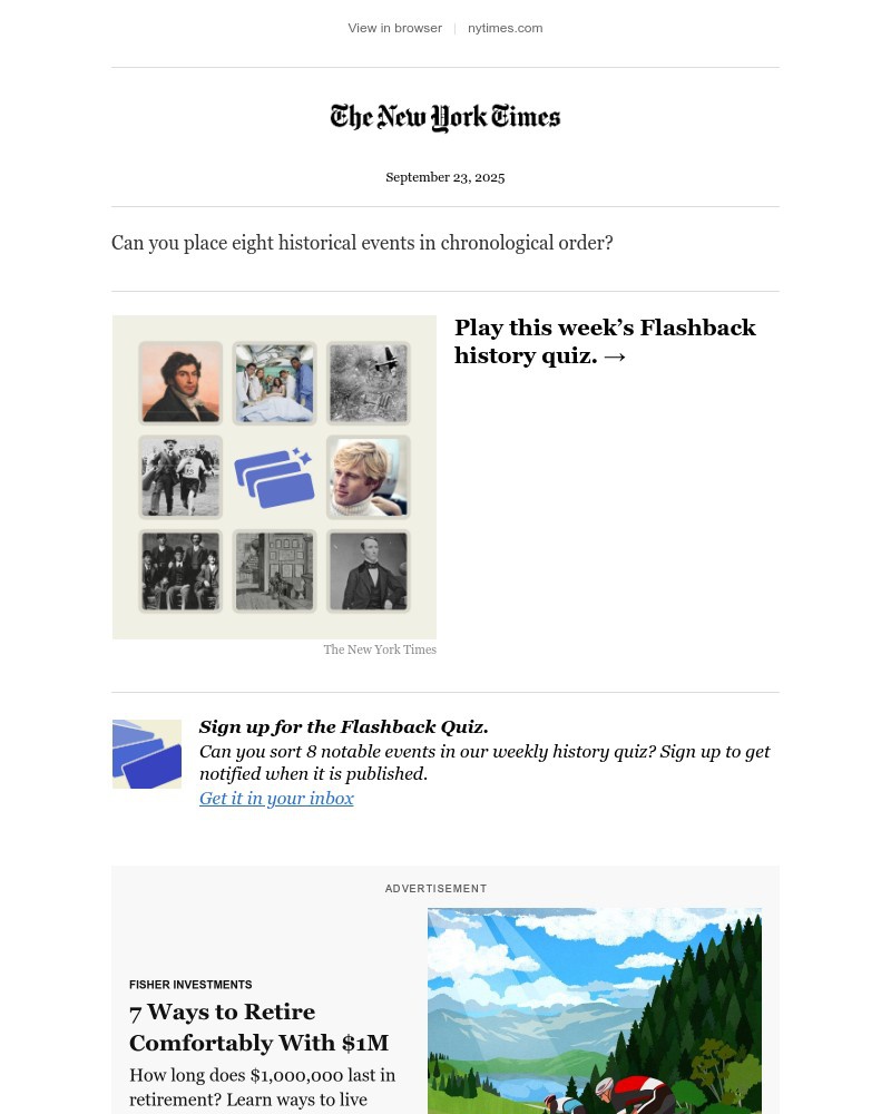 Screenshot of email with subject /media/emails/quiz-can-you-place-8-events-in-chronological-order-9a89a6-cropped-9d4defda.jpg