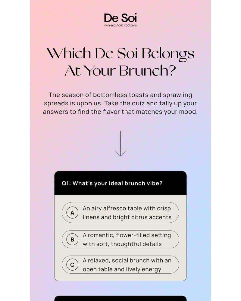 Screenshot of email sent to a De Soi Newsletter subscriber