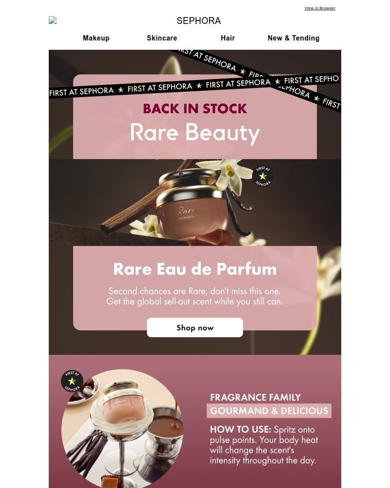 Screenshot of email with subject /media/emails/rare-eau-de-parfum-is-back-9f7a98-cropped-4c9f723b.jpg