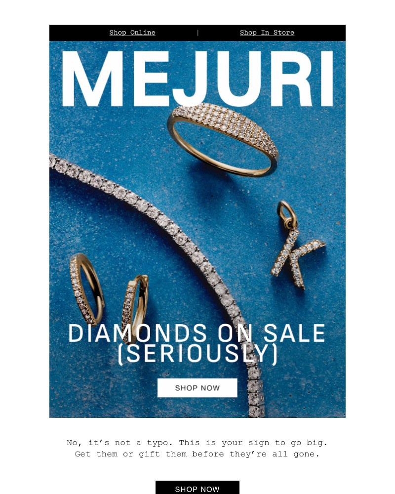 Screenshot of email with subject /media/emails/rare-sighting-diamonds-on-sale-7229e2-cropped-9ecbaf1f.jpg
