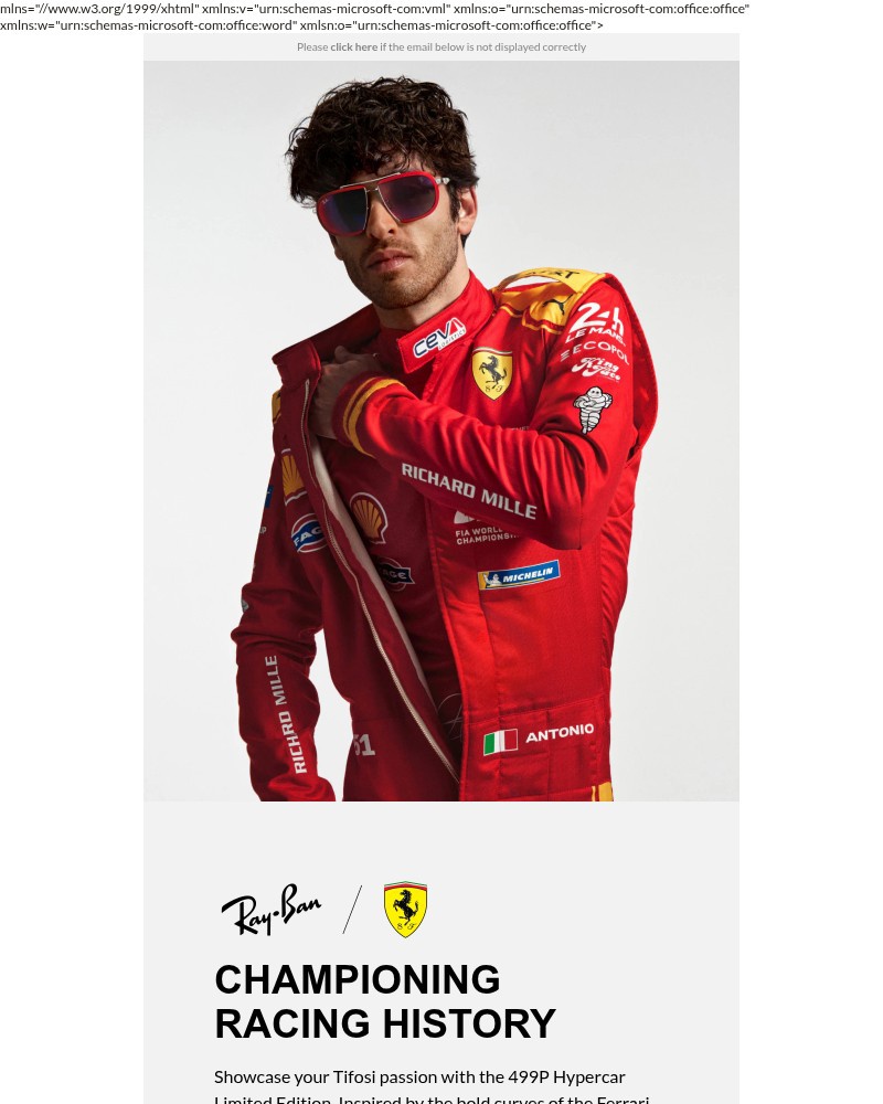 Screenshot of email with subject /media/emails/ray-ban-for-scuderia-ferrari-499p-hypercar-ltd-00236e-cropped-a7db1276.jpg