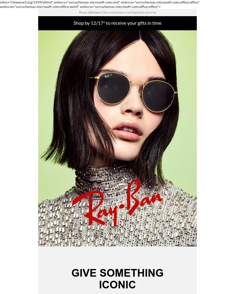 Screenshot of email with subject /media/emails/ray-ban-gifts-for-everyone-on-your-list-b1efc1-cropped-5dd38be2.jpg