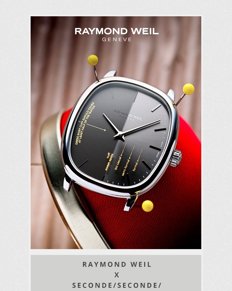 Screenshot of email sent to a Raymond Weil Registered user
