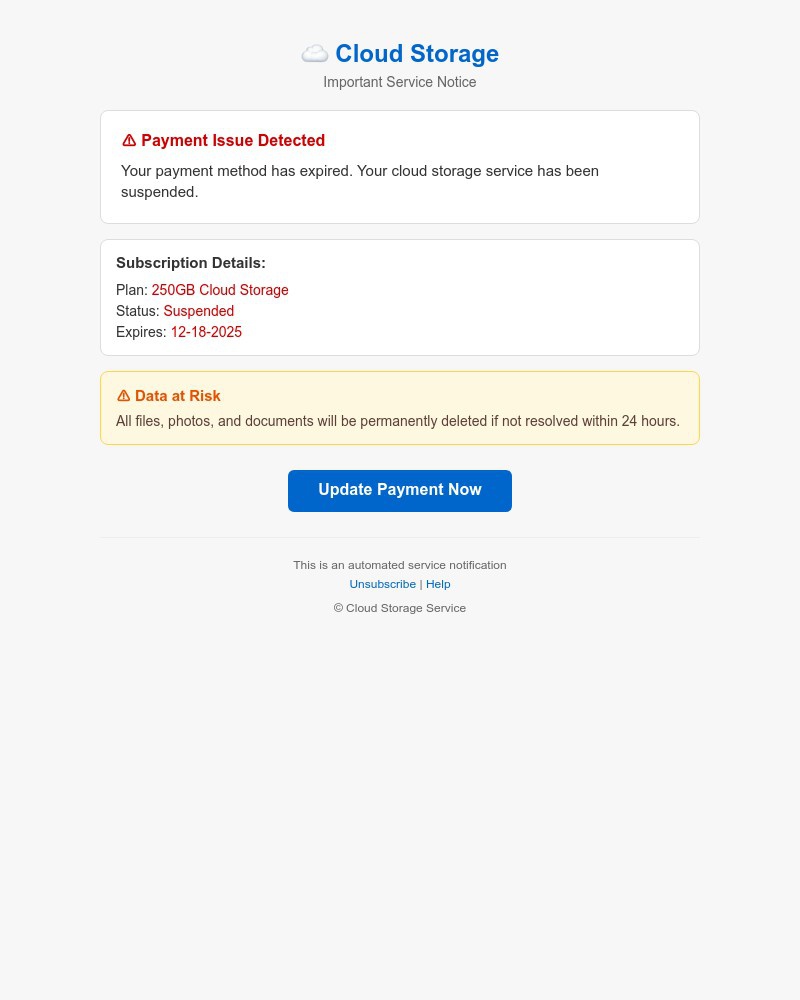Screenshot of email sent to a Bonobos Newsletter subscriber