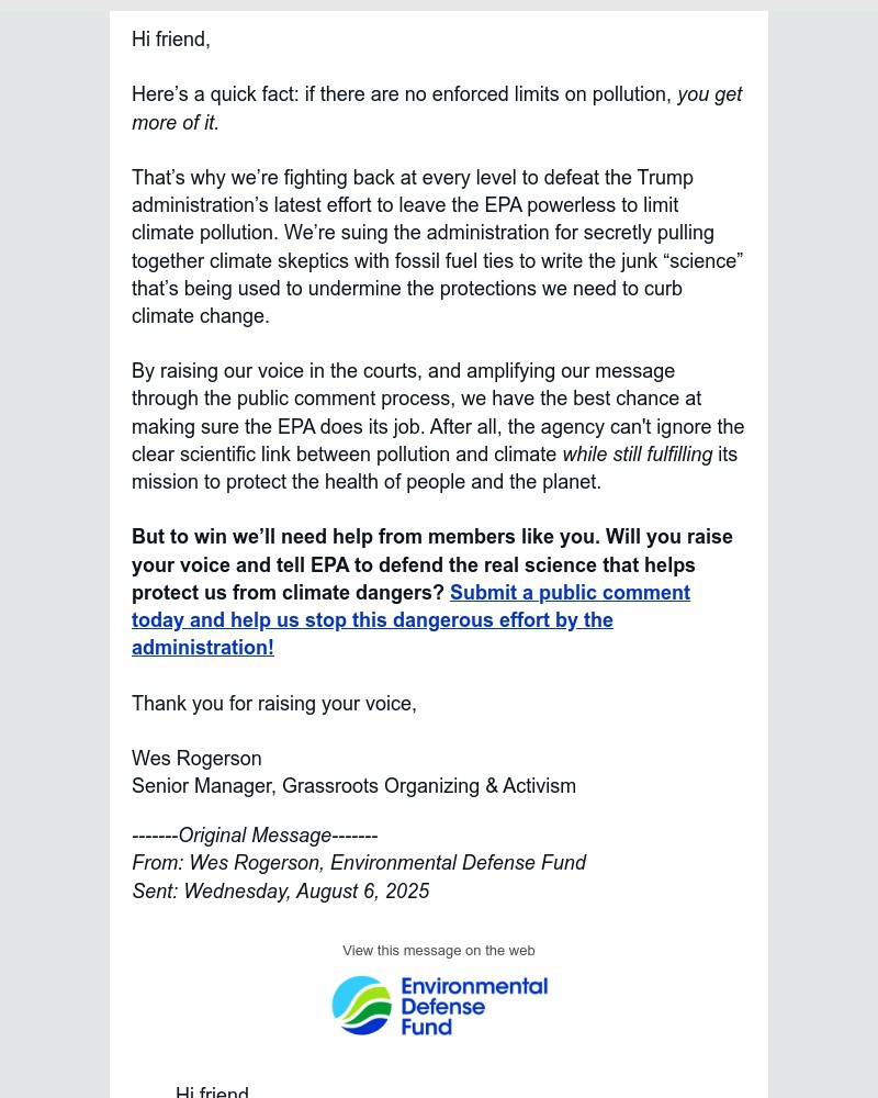 Screenshot of email with subject /media/emails/re-dont-let-trumps-epa-deny-science-48eb5d-cropped-9ac760b8.jpg
