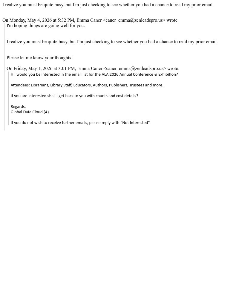 Screenshot of email sent to a Wattpad Registered user