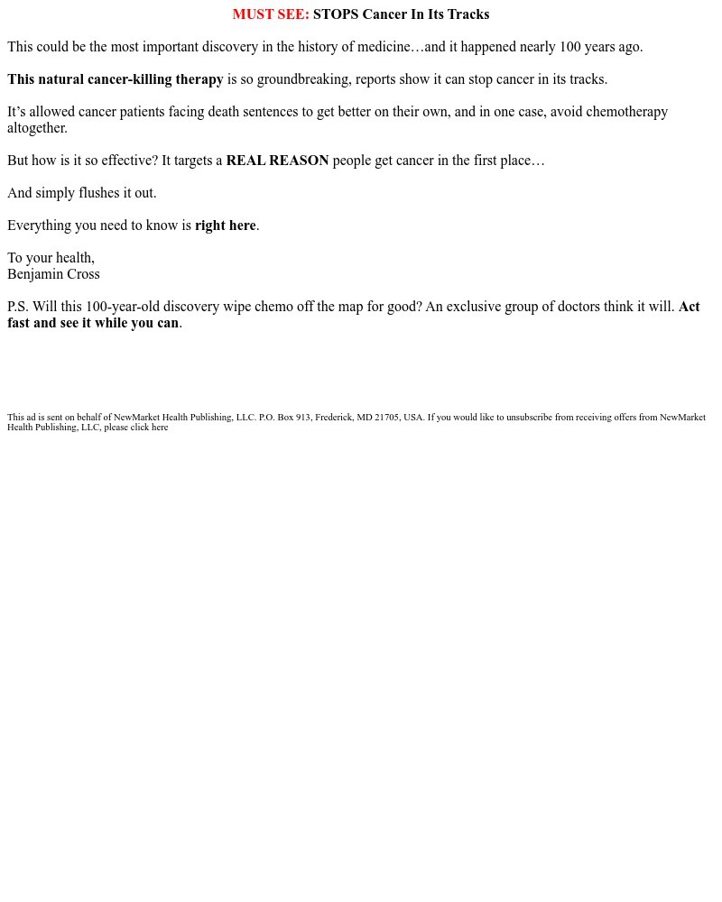 Screenshot of email with subject /media/emails/re-no-chemo-needed-nobel-prize-discovery-is-available-now-cfea72-cropped-816e3b03.jpg