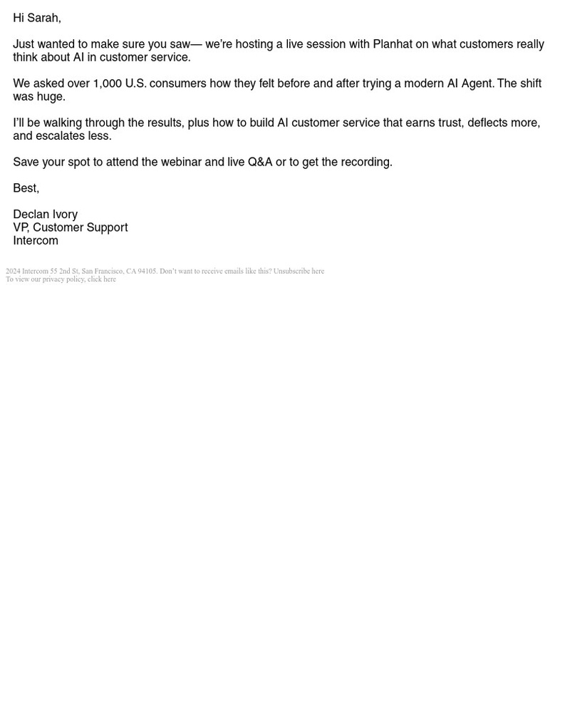 Screenshot of email with subject /media/emails/re-what-customers-really-think-about-ai-agents-678ae3-cropped-1e794691.jpg