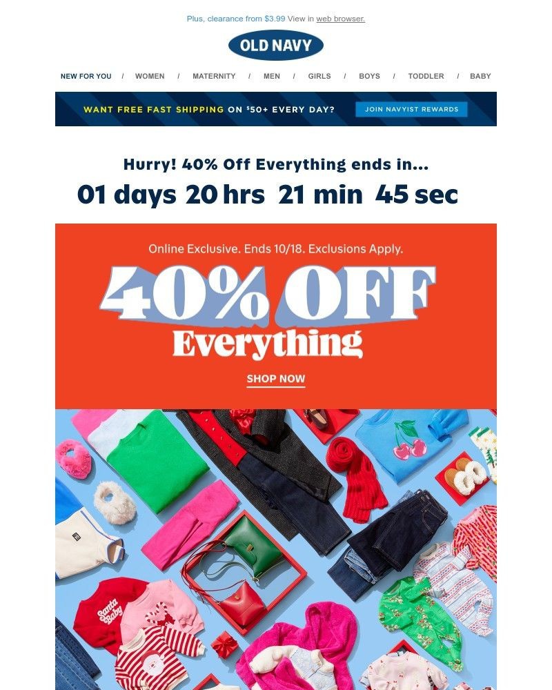 Screenshot of email with subject /media/emails/re-youve-got-40-off-everything-16-fleece-joggers-10-for-kids-462644-cropped-340af80e.jpg