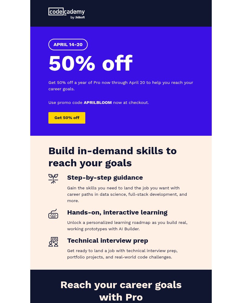 Screenshot of email with subject /media/emails/reach-your-goals-with-50-off-pro-3f3662-cropped-50e45004.jpg