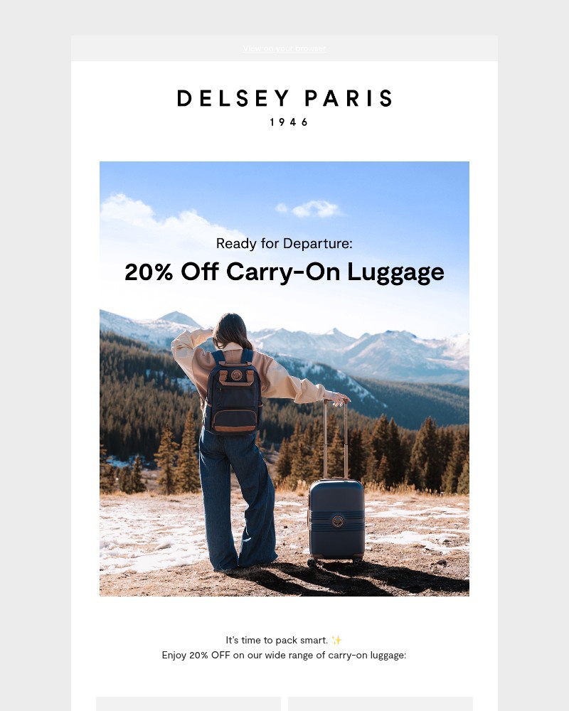 Screenshot of email with subject /media/emails/ready-for-departure-20-off-carry-on-ddb028-cropped-60231837.jpg