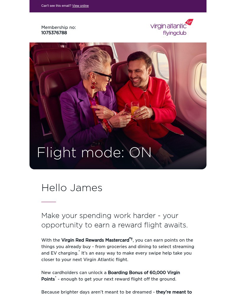 Screenshot of email with subject /media/emails/ready-for-take-off-60000-points-could-be-yours-2aad00-cropped-68873aac.jpg