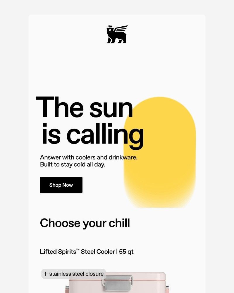 Screenshot of email sent to a Stanley Newsletter subscriber