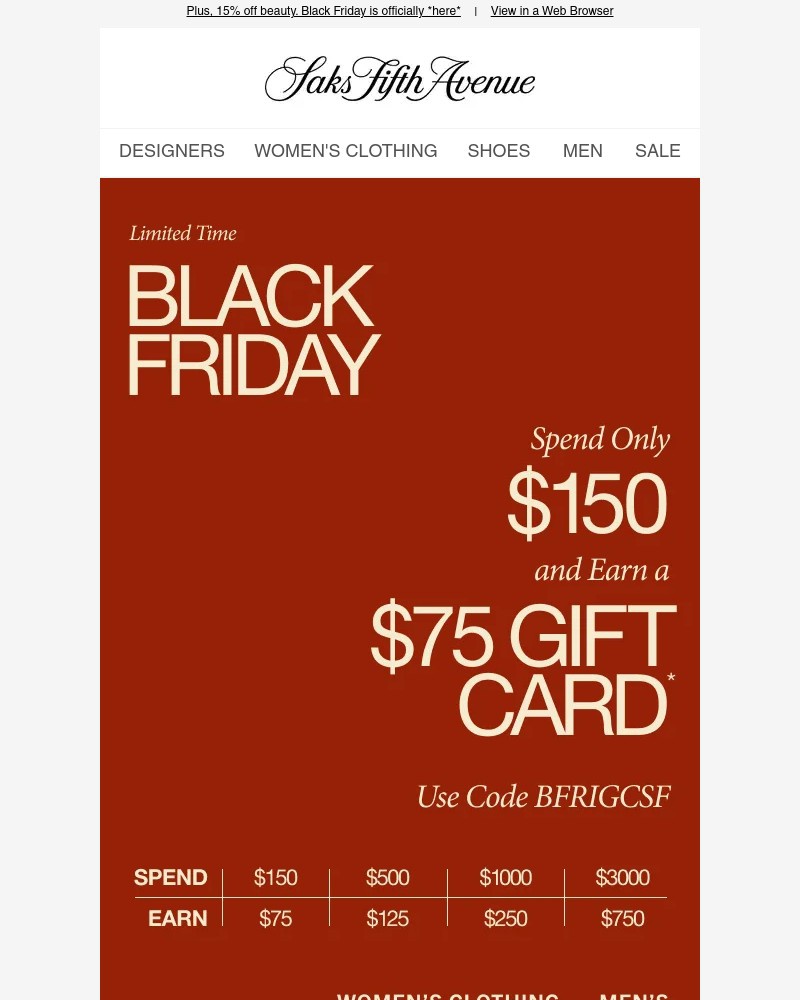 Screenshot of email with subject /media/emails/ready-set-spend-only-150-for-a-75-gift-card-save-up-to-70-on-designer-styles-for-_UMFH6qK.jpg