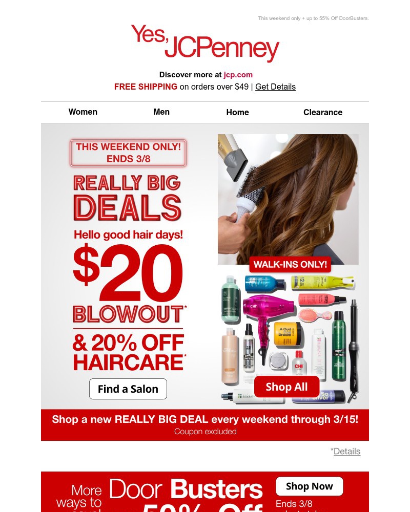 Screenshot of email with subject /media/emails/really-big-deals20-blowout-20-off-haircare-5a5bc2-cropped-1955b001.jpg