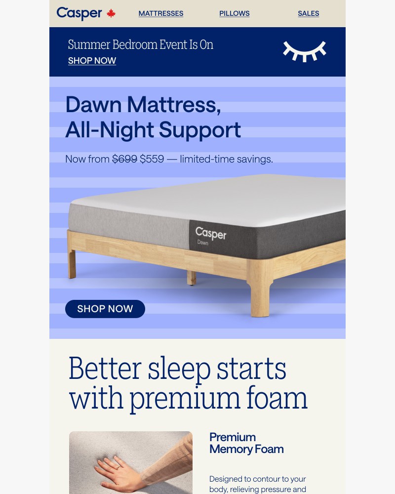 Screenshot of email with subject /media/emails/reduced-pricing-on-dawn-mattress-b73f3e-cropped-90dbe926.jpg