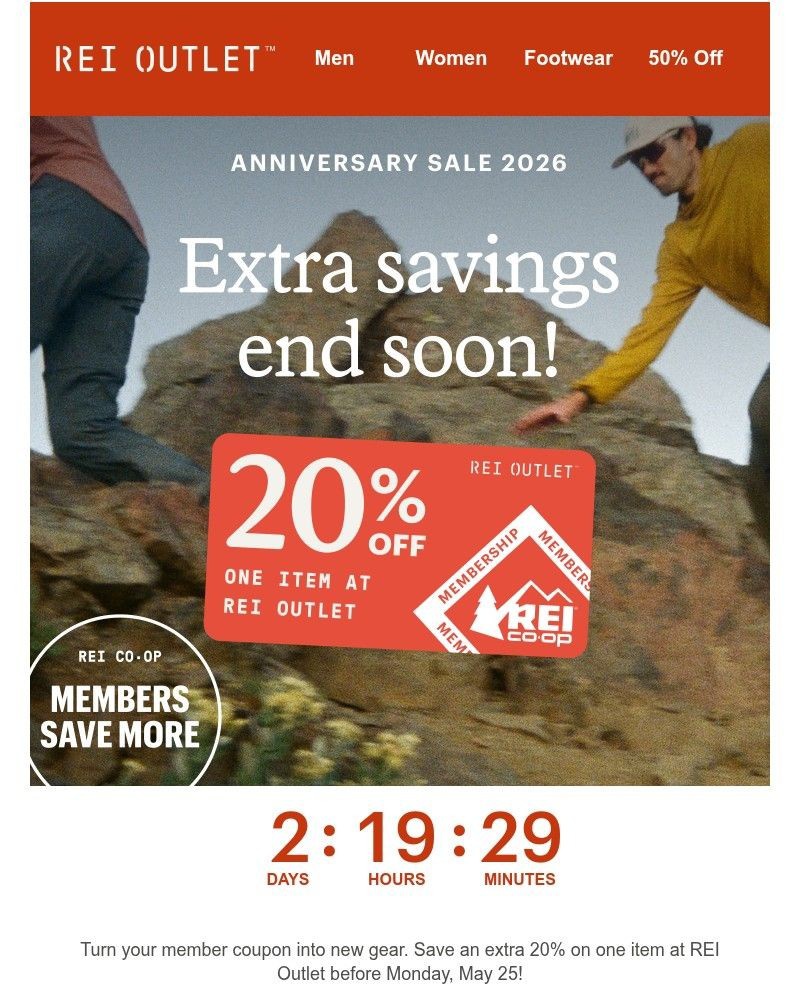 Screenshot of email with subject /media/emails/rei-outlet-coupon-expires-soon-c89f66-cropped-dbcb6949.jpg