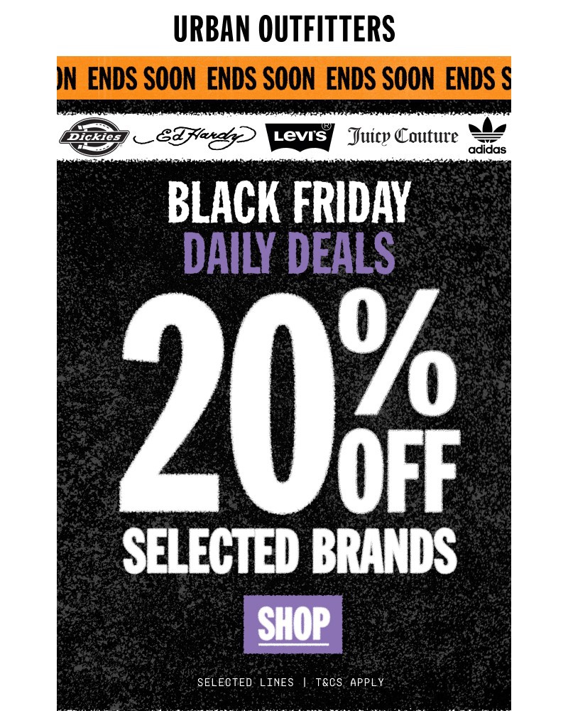 Screenshot of email with subject /media/emails/reminder-20-off-brands-581fac-cropped-b365c047.jpg