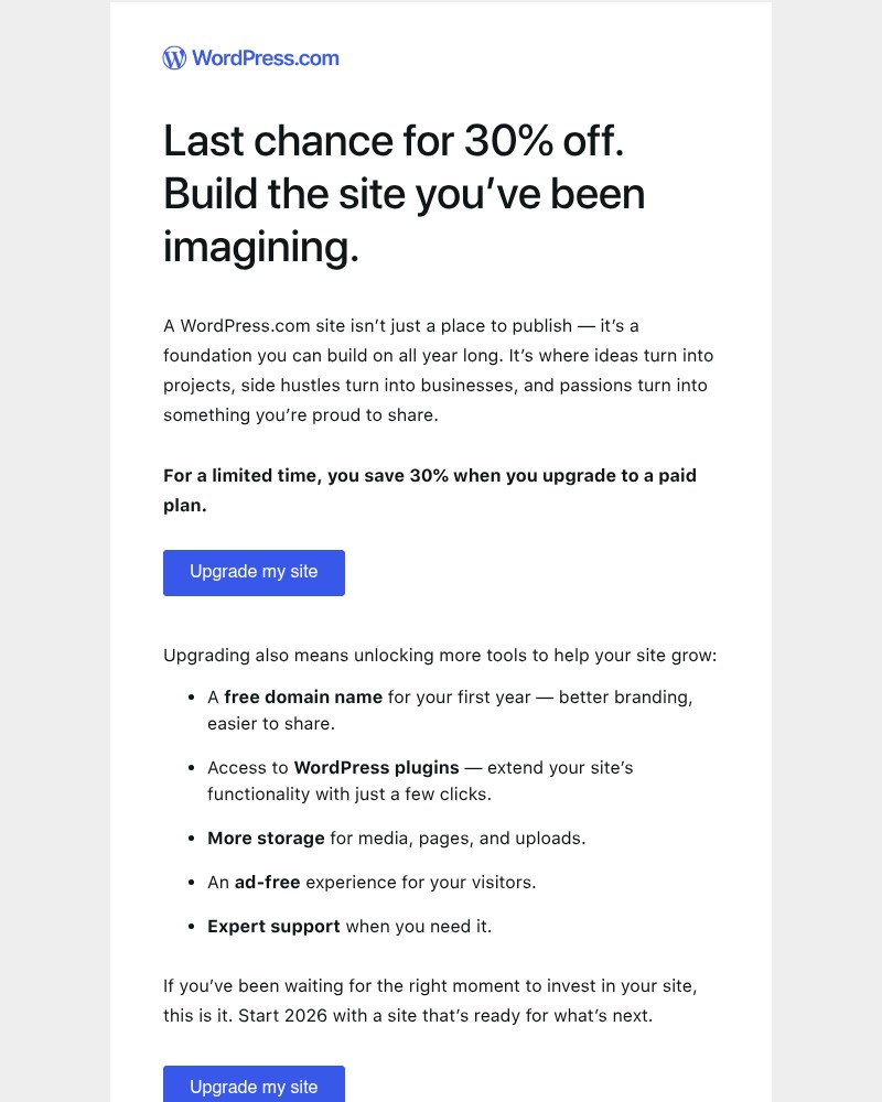 Screenshot of email with subject /media/emails/reminder-30-off-ends-soon-75b0ee-cropped-4265dacc.jpg