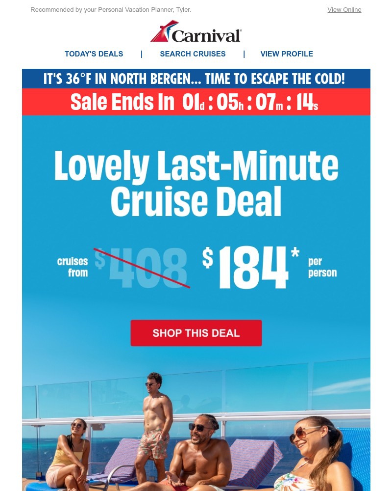 Screenshot of email with subject /media/emails/reminder-up-to-50-off-cruises-ends-tomorrow-13e97f-cropped-dd9a5840.jpg