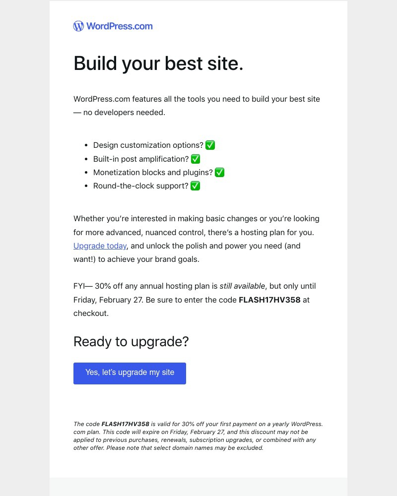 Screenshot of email with subject /media/emails/reminder-your-30-discount-expires-soon-48db4a-cropped-2cf1a091.jpg
