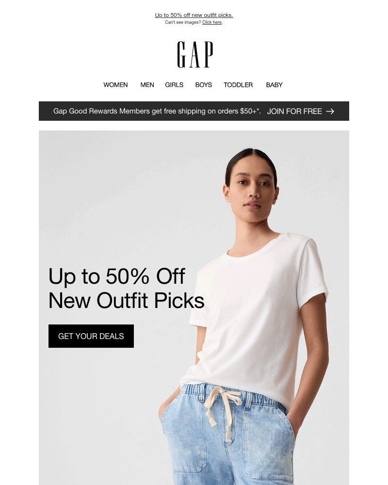 Screenshot of email with subject /media/emails/reminder-youre-in-for-up-to-50-off-new-outfit-picks-but-not-for-long-29aeb0-cropp_QSWfOjw.jpg