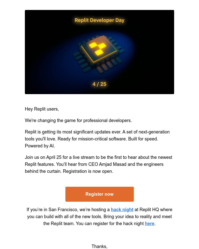 Screenshot of email with subject /media/emails/replit-developer-day-april-25-df3736-cropped-4f372b33.jpg