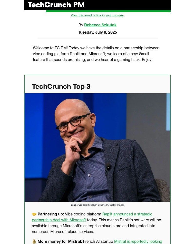 Screenshot of email with subject /media/emails/replit-partners-with-microsoft-27960a-cropped-91df6562.jpg
