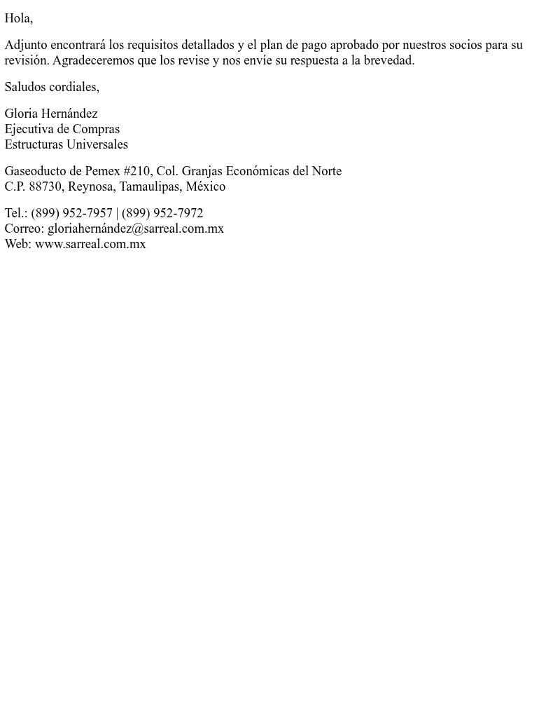 Screenshot of email sent to a Canva Customer