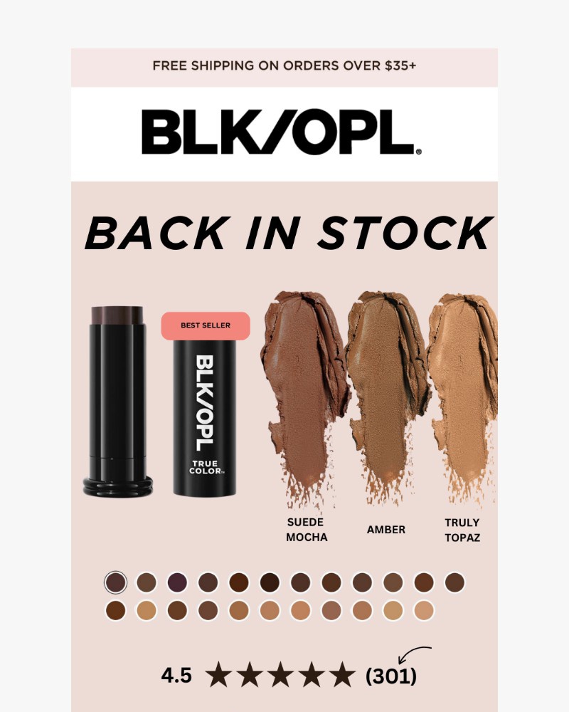 Screenshot of email with subject /media/emails/restock-alert-3-foundation-faves-our-iconic-setting-spray-736e42-cropped-c66134c3.jpg