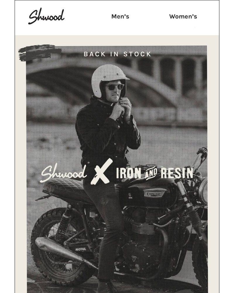 Screenshot of email sent to a Shwood and Stanley Newsletter subscriber