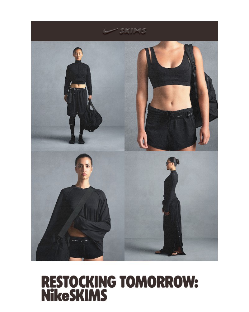 Screenshot of email with subject /media/emails/restocking-tomorrow-nikeskims-ebffdd-cropped-a92e3eac.jpg