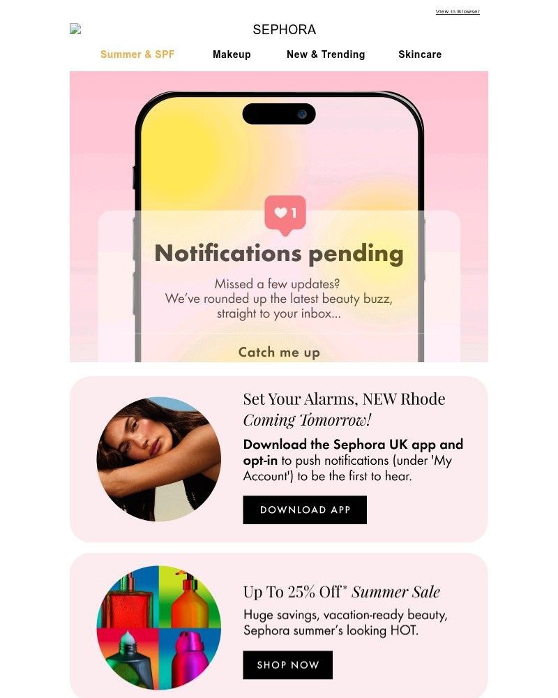 Screenshot of email with subject /media/emails/rhode-coming-tomorrow-sale-still-on-88032b-cropped-86848485.jpg