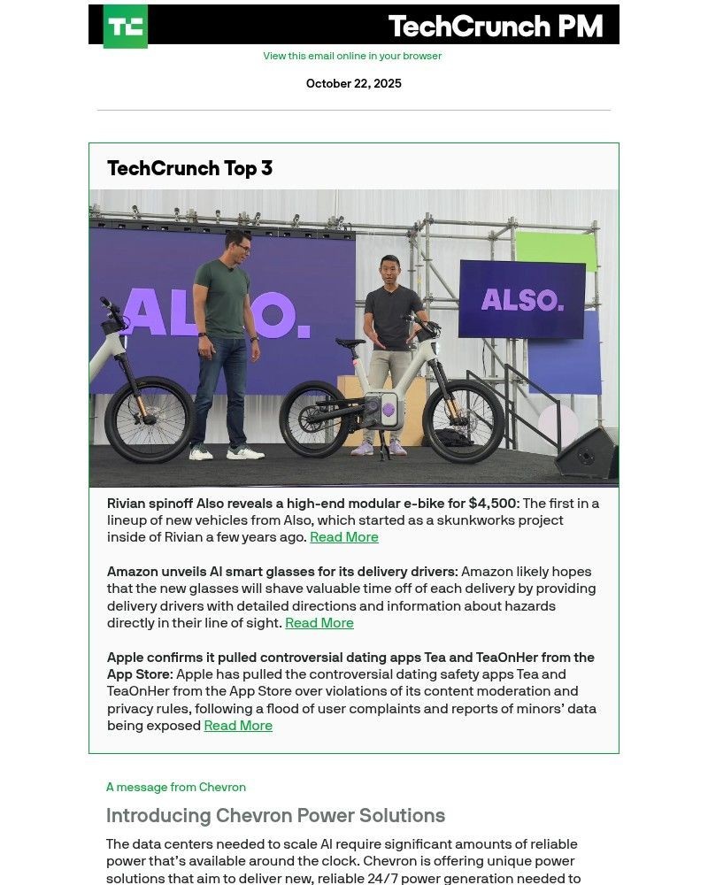 Screenshot of email with subject /media/emails/rivian-spinoff-also-reveals-a-high-end-modular-e-bike-for-4500-65acd1-cropped-5899a97a.jpg