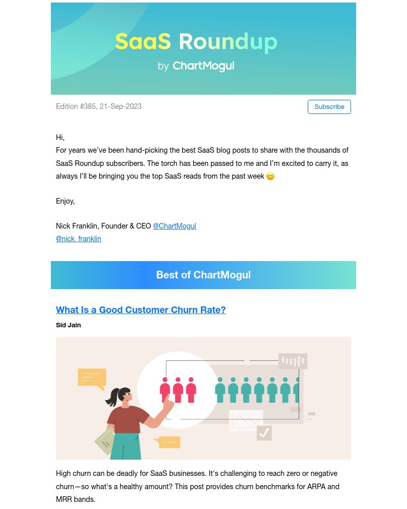 Screenshot of email with subject /media/emails/saas-roundup-churn-customer-success-sales-benchmarks-multiple-revenue-streams-c28_XmMHTUL.jpg
