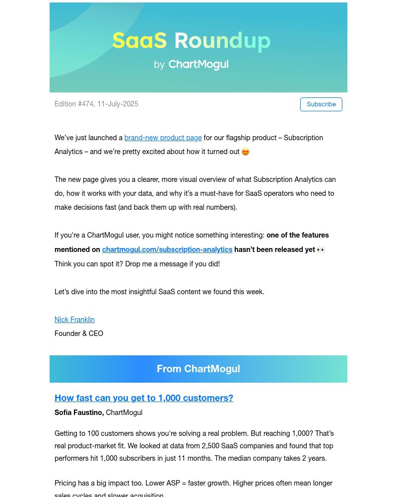 Screenshot of email with subject /media/emails/saas-roundup-the-ai-pmf-paradox-competition-that-creates-urgency-ai-reshaping-tea_H9JxkEB.jpg