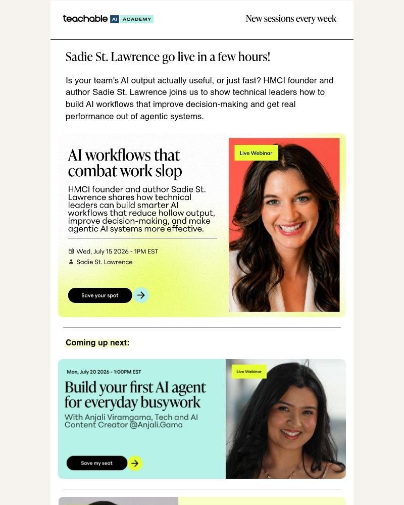 Screenshot of email with subject /media/emails/sadie-st-lawrence-goes-live-soon-f99463-cropped-f031236c.jpg
