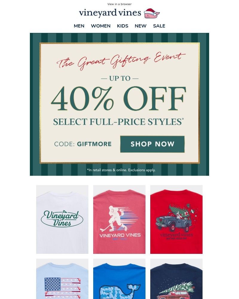 Screenshot of email with subject /media/emails/sale-40-off-all-tees-right-now-2bec04-cropped-5124e980.jpg