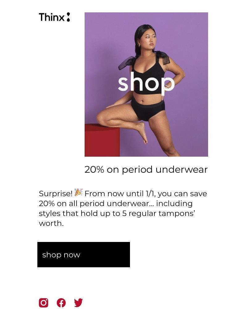 Screenshot of email with subject /media/emails/sale-alert-20-off-starts-now-d0b74d-cropped-d73370bb.jpg