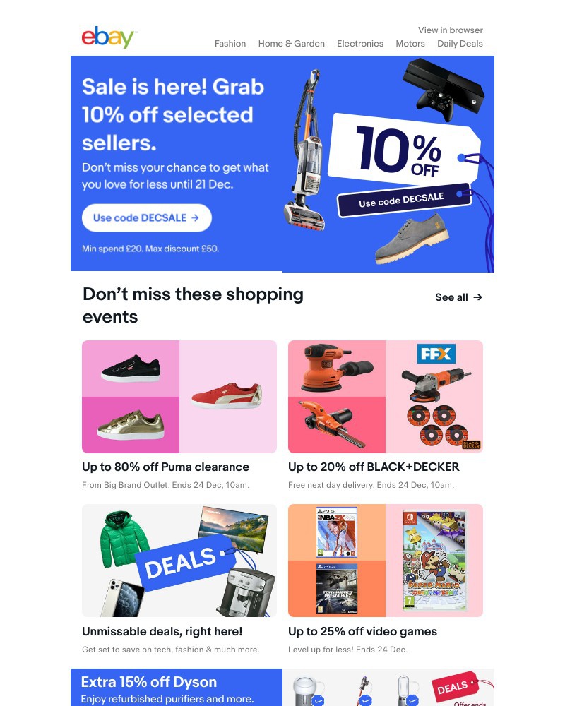 Screenshot of email with subject /media/emails/sale-is-here-grab-10-off-selected-sellers-8ed91e-cropped-01e7752f.jpg