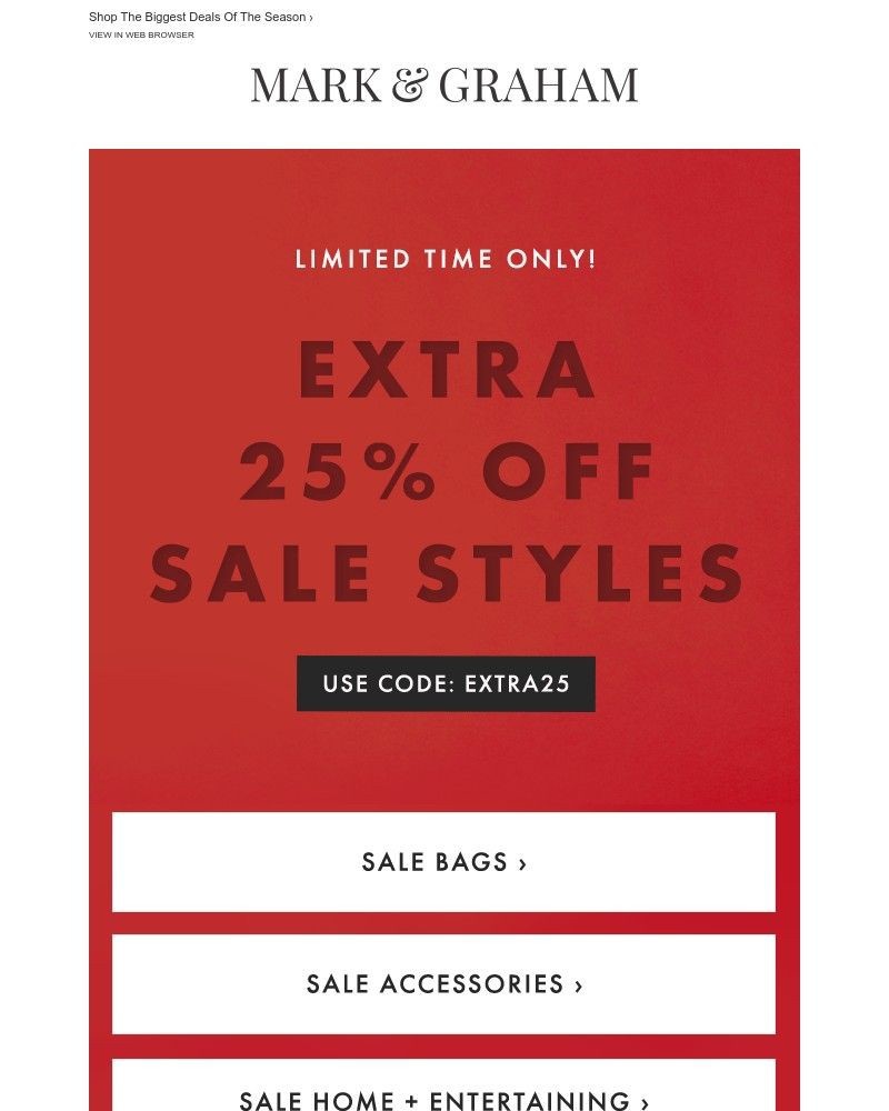 Screenshot of email with subject /media/emails/sale-on-sale-extra-25-off-ed6d4c-cropped-2a935b4a.jpg