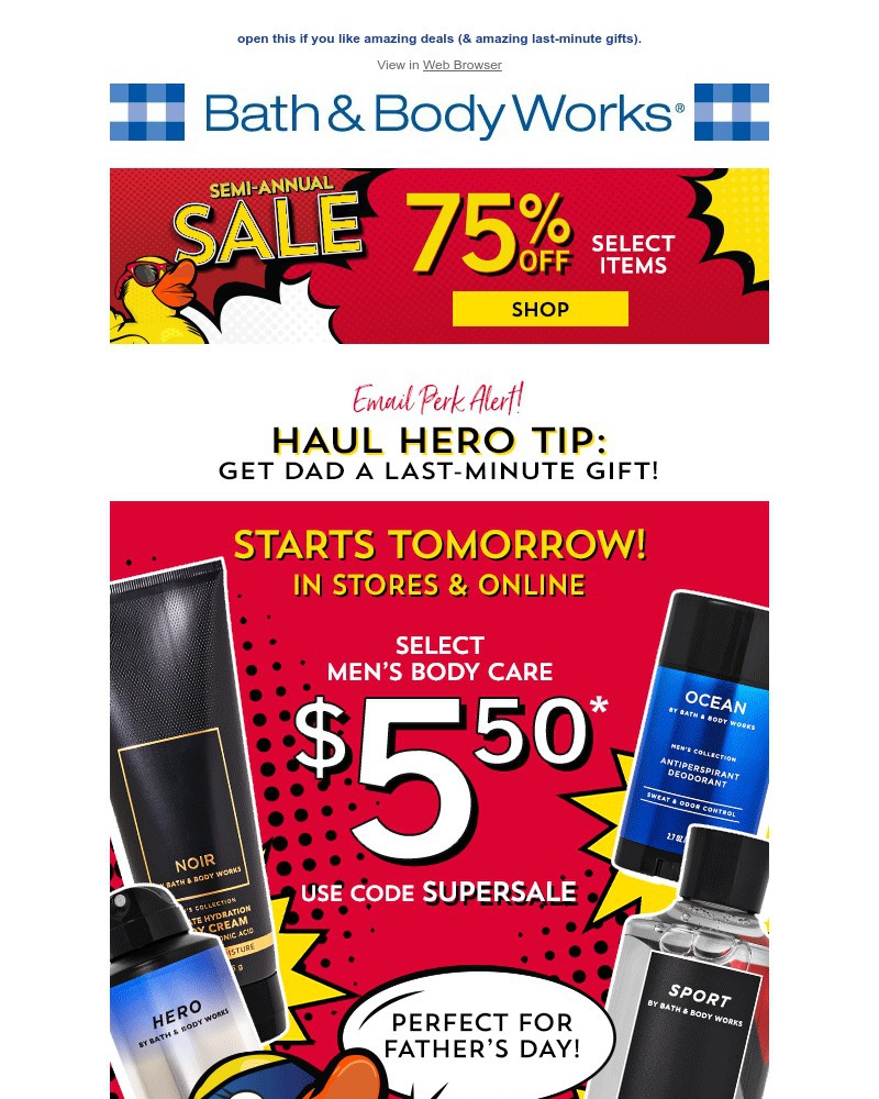 Screenshot of email with subject /media/emails/sale-tip-come-back-tomorrow-082120-cropped-5ca235c9.jpg