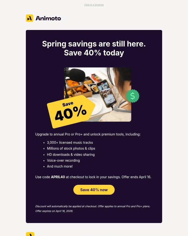 Screenshot of email with subject /media/emails/save-40-before-its-gone-13ecaa-cropped-0aca9fef.jpg