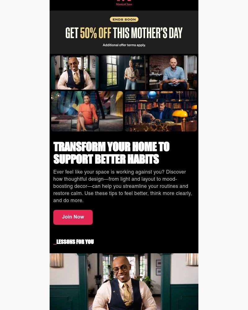 Screenshot of email with subject /media/emails/save-50-and-thrive-our-mothers-day-sale-is-here-ff1448-cropped-214d46bd.jpg