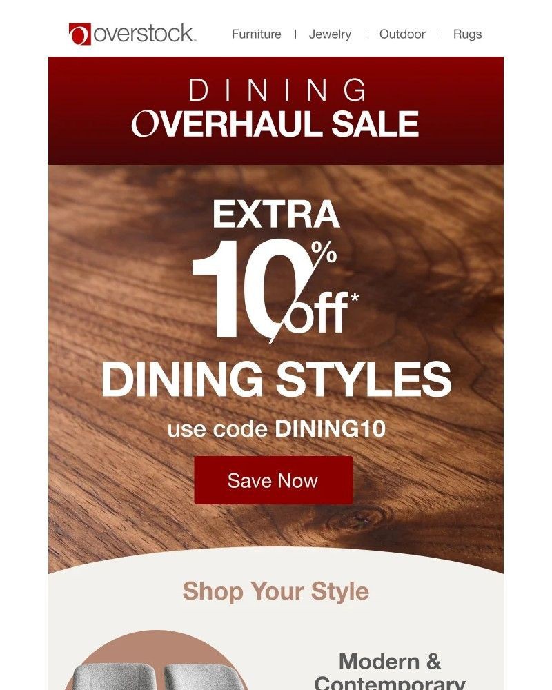 Screenshot of email with subject /media/emails/save-an-extra-10-on-dining-styles-dc96a3-cropped-e0d70aee.jpg