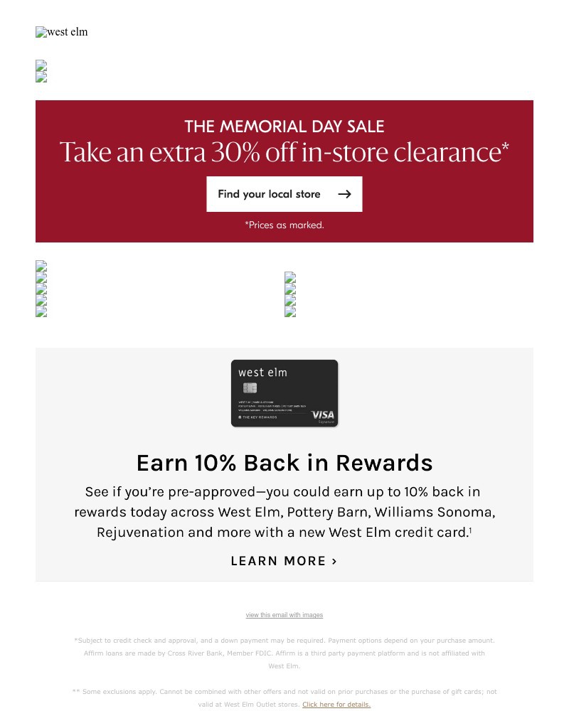 Screenshot of email with subject /media/emails/save-big-get-an-extra-20-off-clearance-689e33-cropped-0d39aad0.jpg