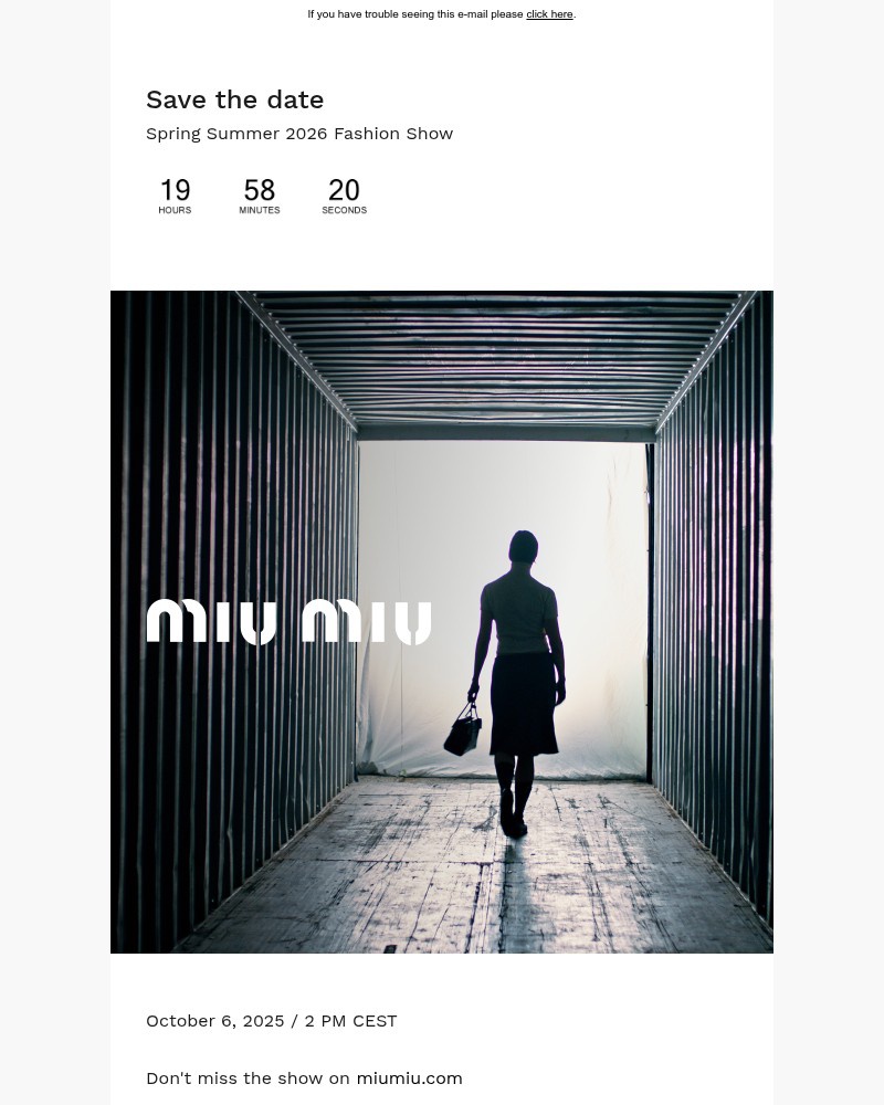 Screenshot of email with subject /media/emails/save-the-date-spring-summer-2026-fashion-show-bda45b-cropped-cd38774c.jpg