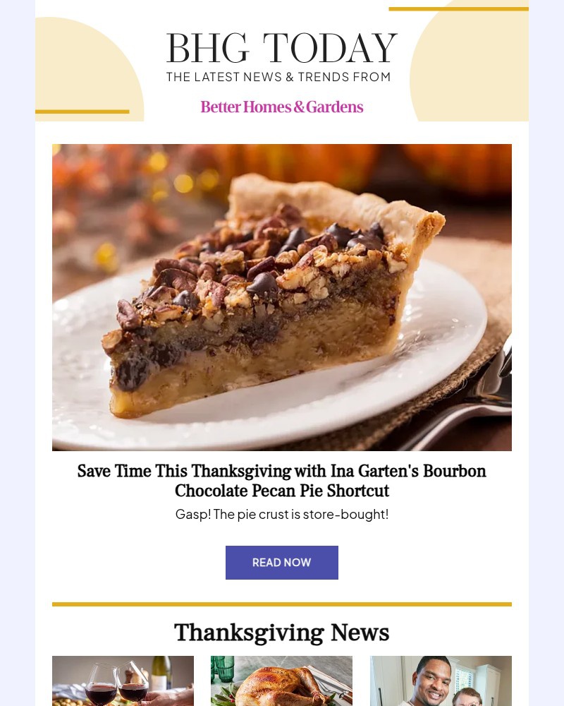 Screenshot of email with subject /media/emails/save-time-this-thanksgiving-with-ina-gartens-bourbon-chocolate-pecan-pie-shortcut_Qv1J7oM.jpg