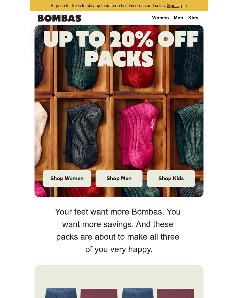 Screenshot of email with subject /media/emails/save-up-to-20-get-more-socks-1c4d83-cropped-bd89553c.jpg